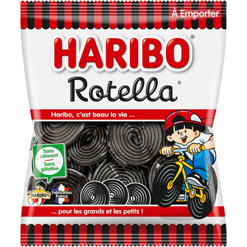 Rotella, HARIBO,  4 sachets 120gr= 480gr