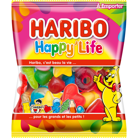 Happy life Haribo – 4 x 120 g (480 g)