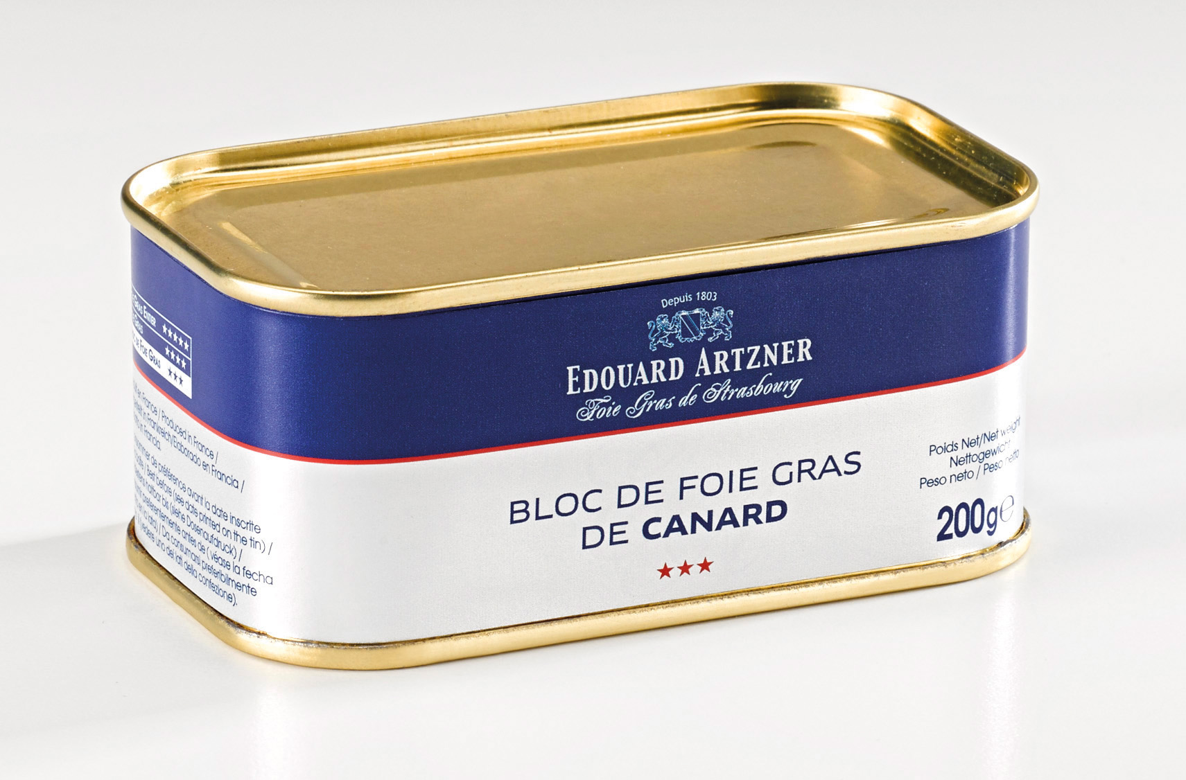 Foie Gras de Canard bloc de 200gr Artzner