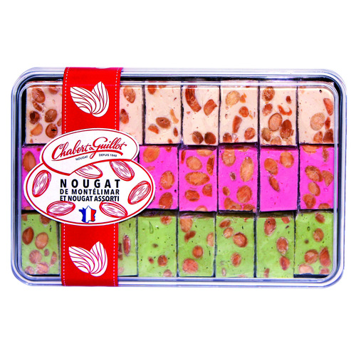 NCG007_BOITE METAL 250g DOS NOUGAT VAN FRA PIS c 6 Chabert et Guillot
