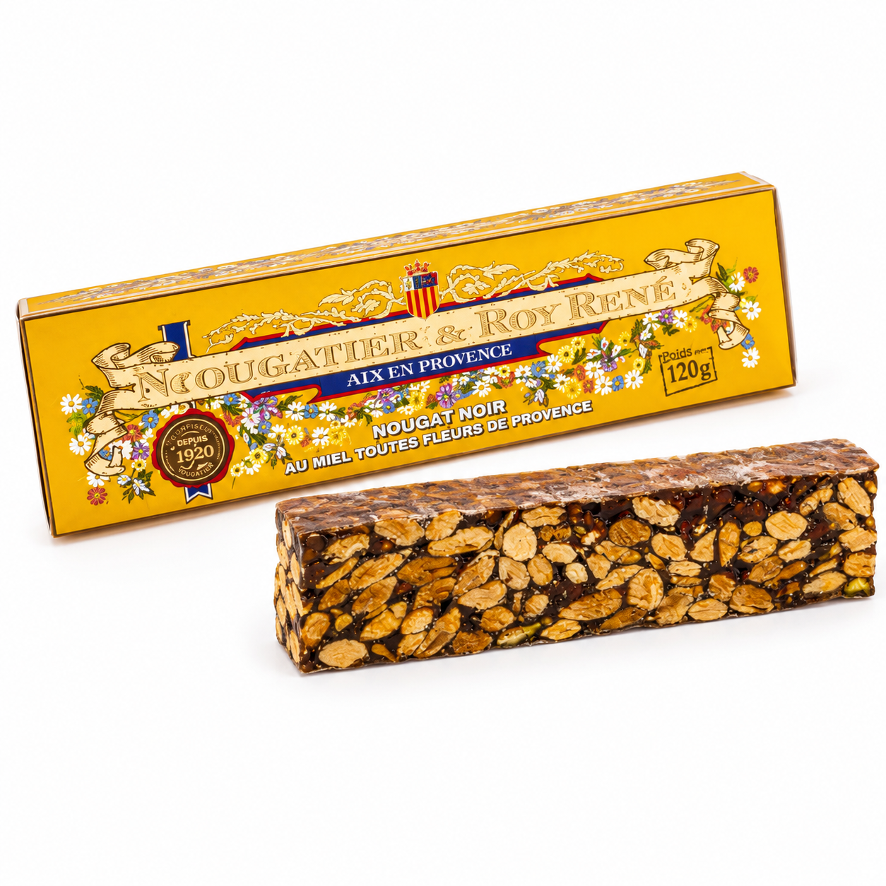 Etui de Nougat Noir 220gr Roy Rene