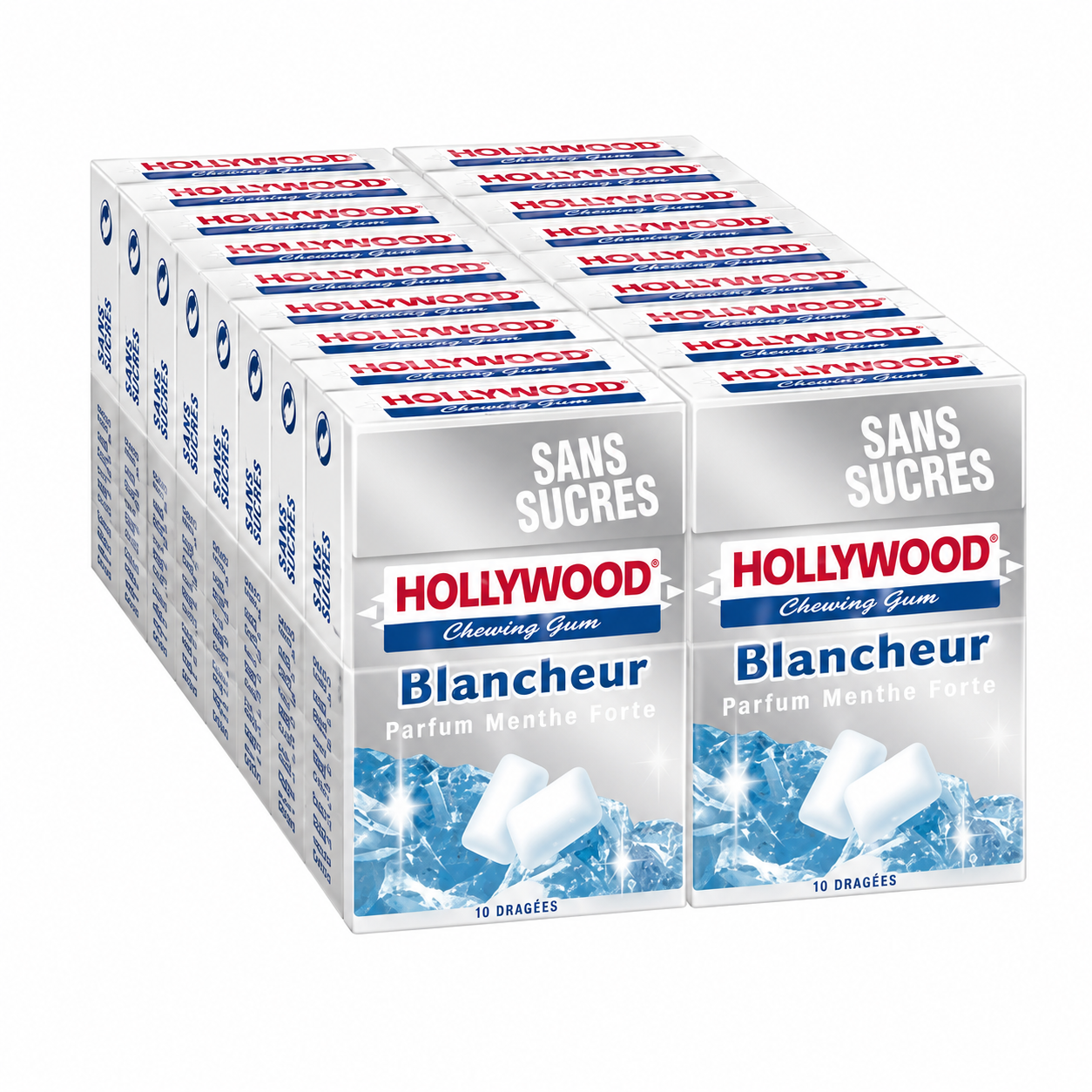 Boite de 20 Hollywood blancheur menthe