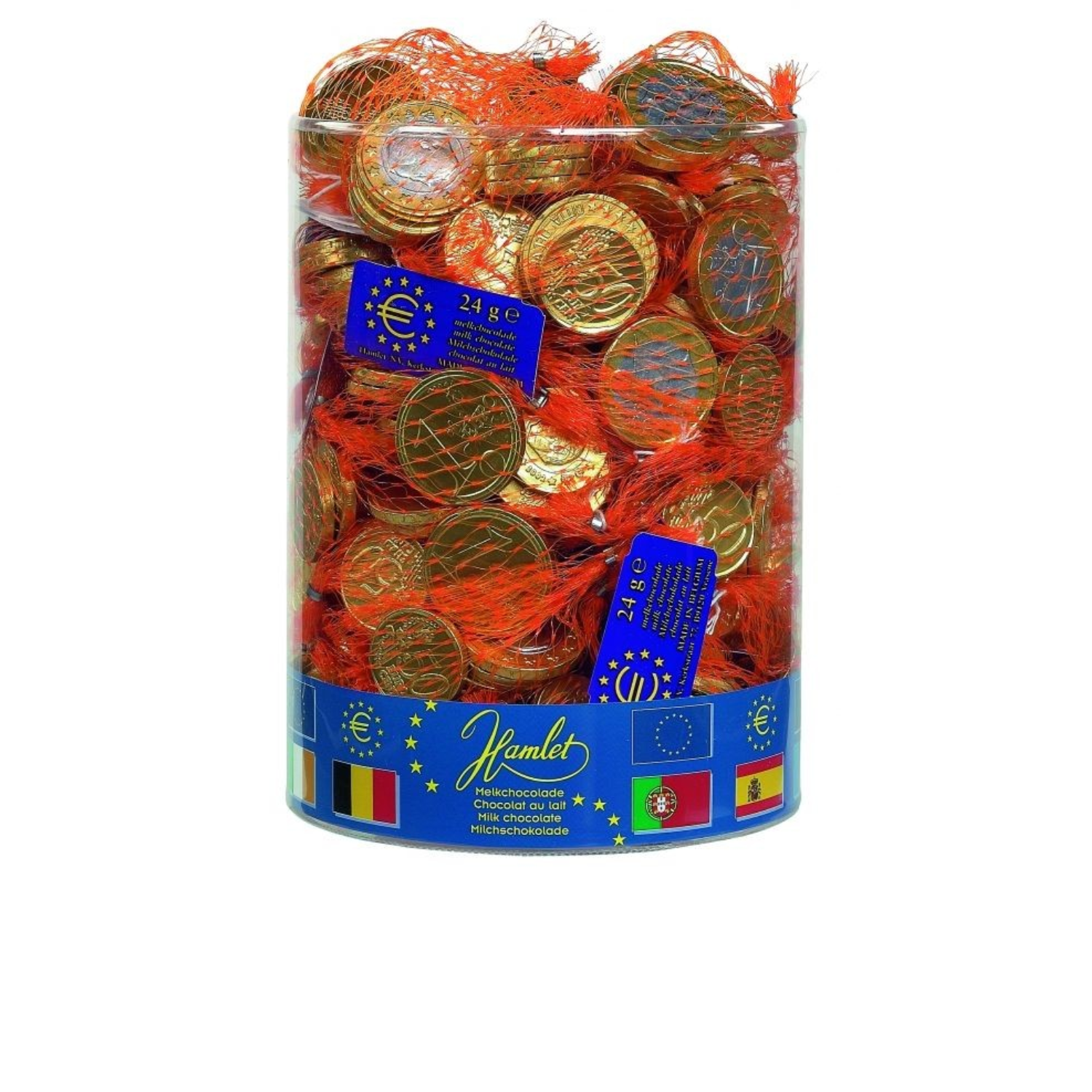 Pièces au chocolat filets de 24gr