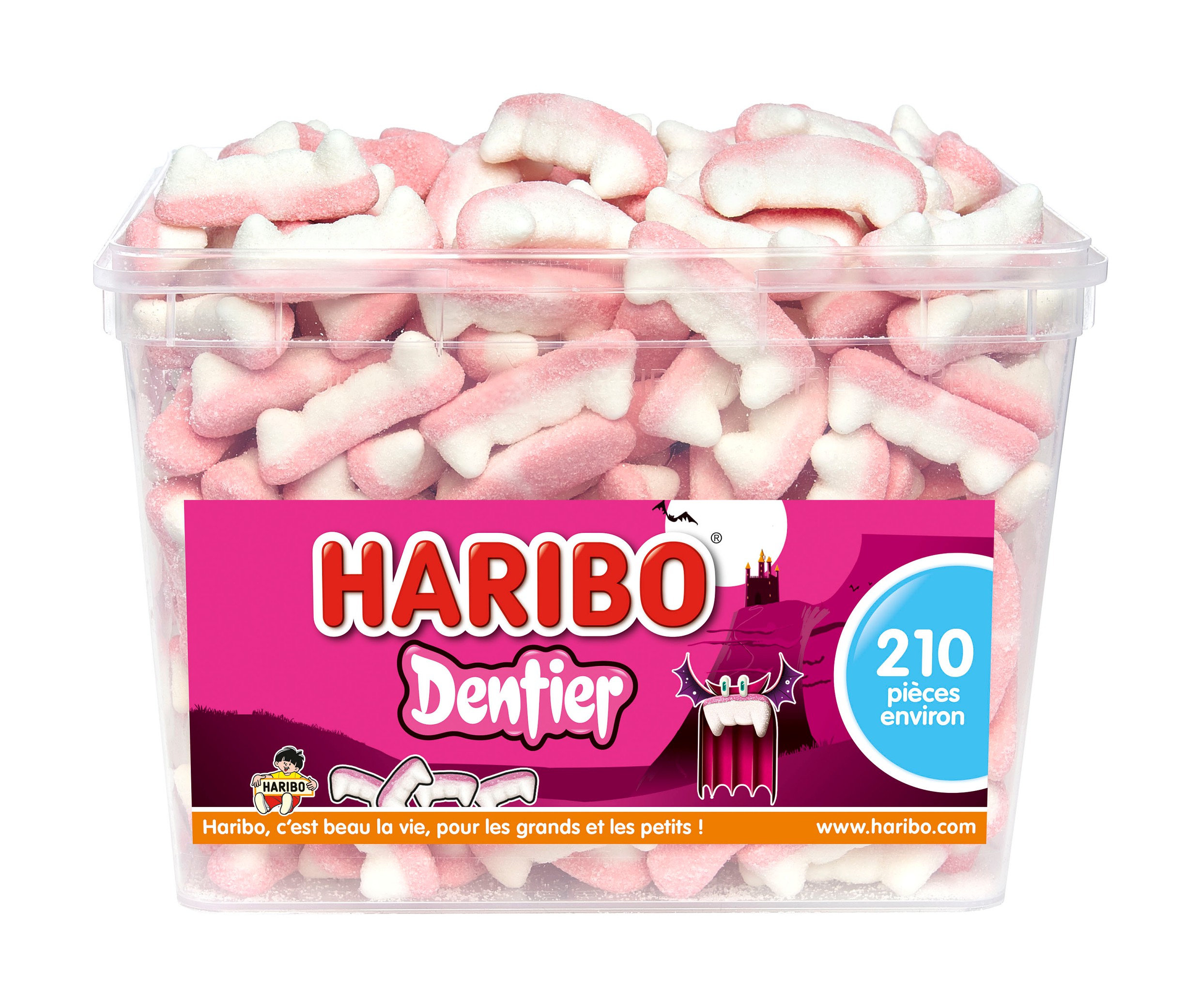 DENTIER 210 bonbons HARIBO - ETSDUPLEIX