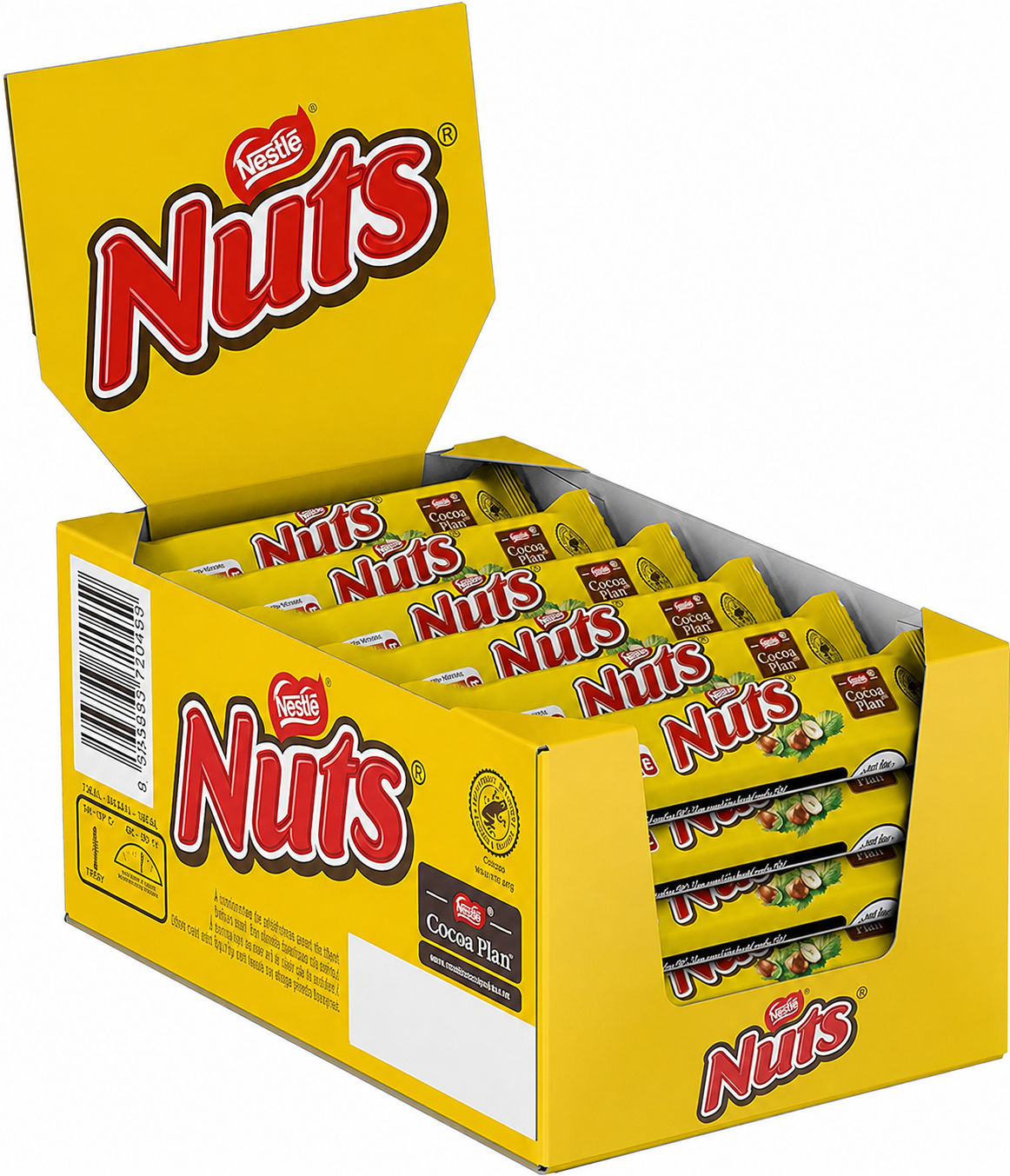 Boite de 24 barres de Nuts