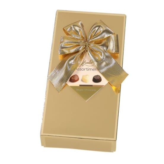 Assortiment de chocolat boite Gold 125gr Hamlet