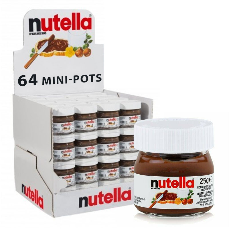 Display mini pot Nutella de 25g