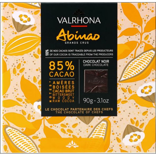 Coffret dégustation grands crus chocolat noir et lait - 32 carrés - Valrhona
