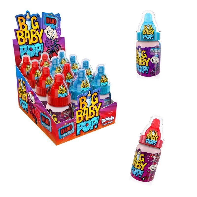 Display de 12 boites Big Baby Pop duo