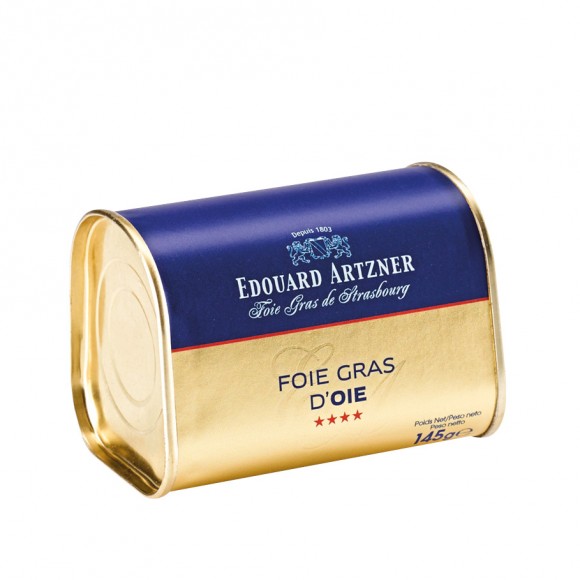 Foie gras d'Oie bloc de 145gr Artzner