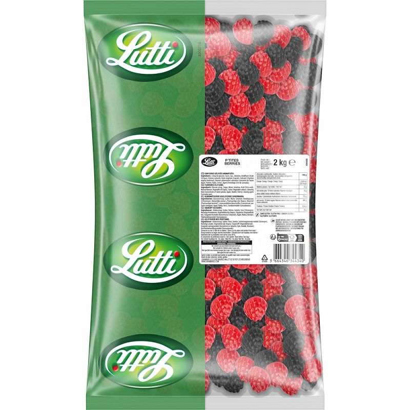 Sac 2Kg P'tites Berries Lutti
