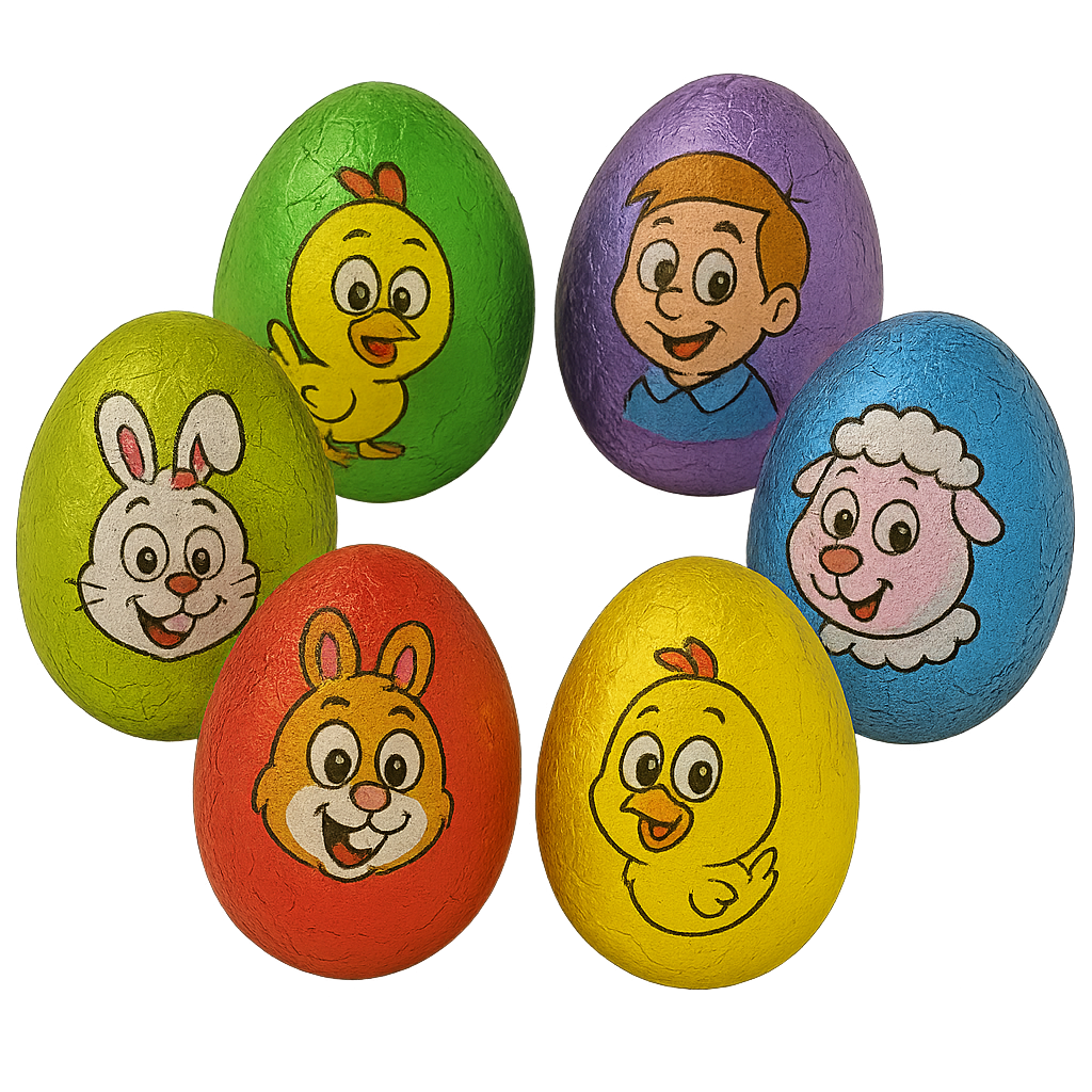 colis 150 œufs figurine