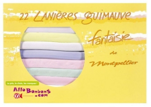 22 Lanières longues de Guimauve