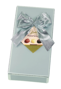 Ballotin de chocolats assortis HAMLET, 125gr, argent
