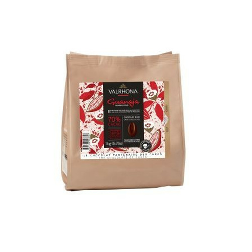 Chocolat noir GUANAJA, sac de 1 kg, VALRHONA