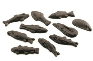 Chocolat WEISS , Friture au chocolat noire