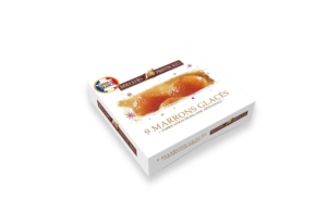 Marrons glaces entiers, boite de 9, Coffret collection