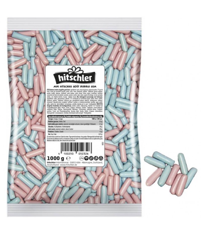 HITSCHIES bubble gum 1kilo HITSCHLER - ETSDUPLEIX