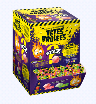 Têtes brûlées Pomme, boite de 300