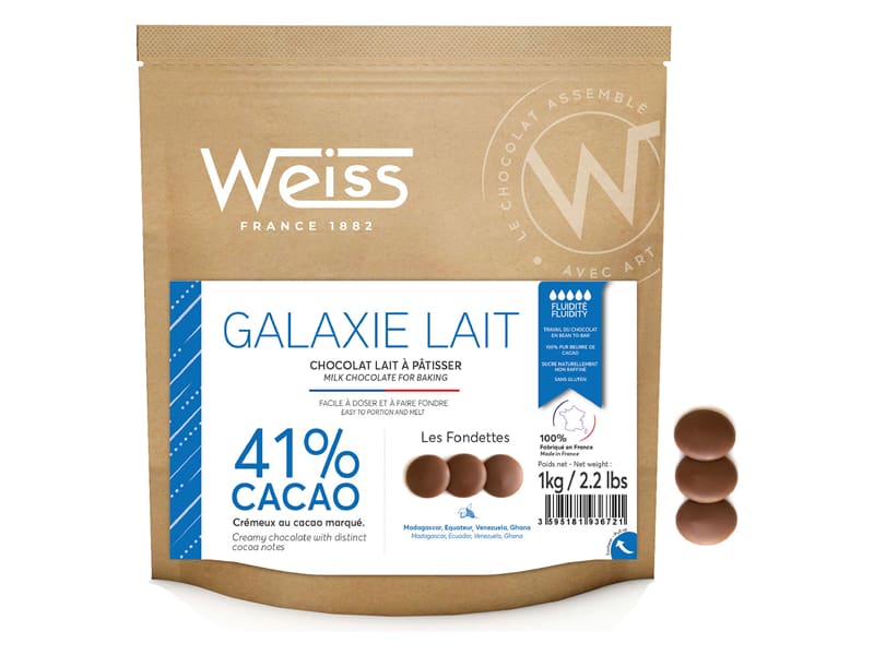 Sac de Fondettes Galaxie Lait 41% 1Kg Weiss