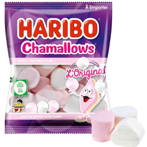 Carton de 30 sachets Chamallows 100gr Haribo