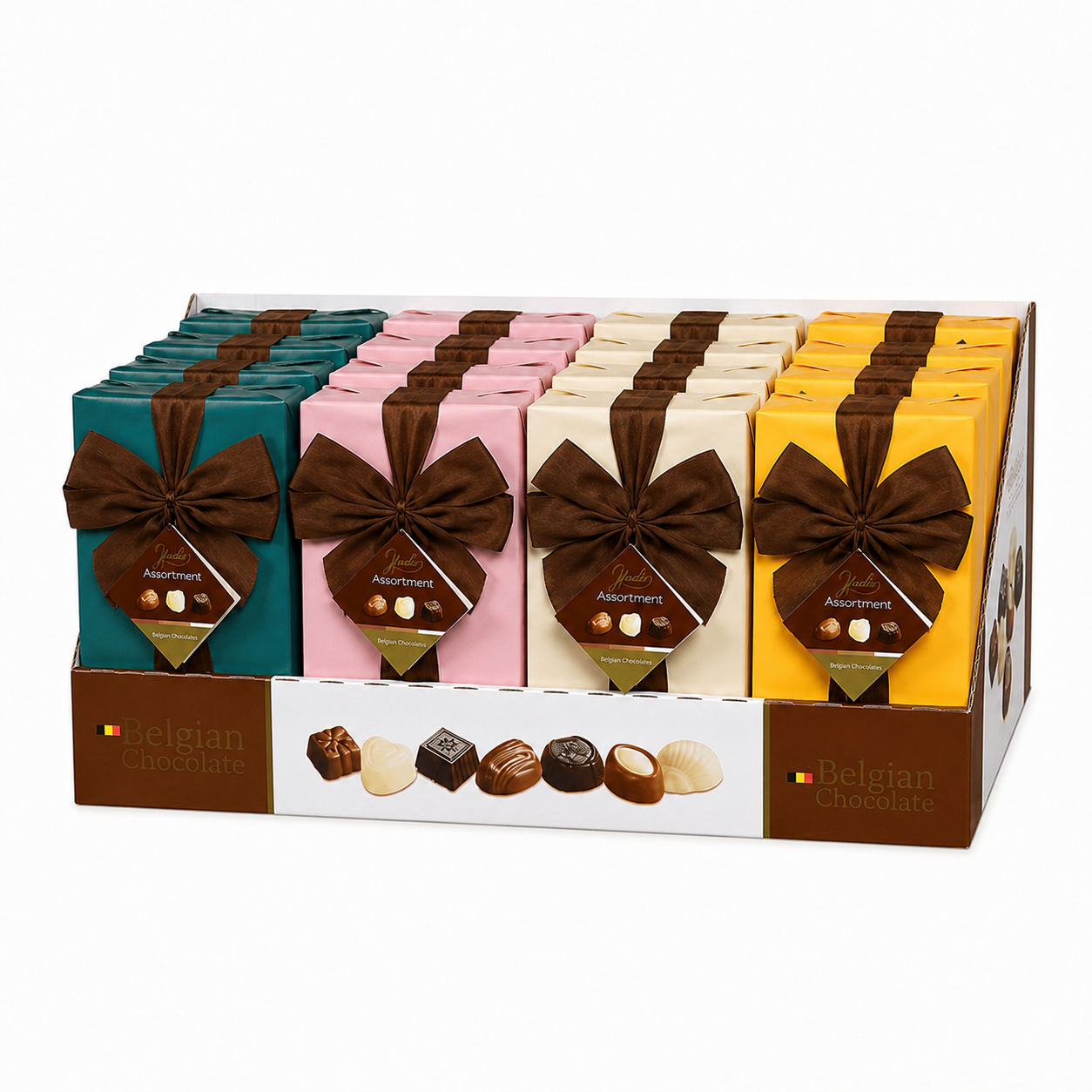 Ballotin d'assortiment de chocolats Green Line 250gr Hamlet