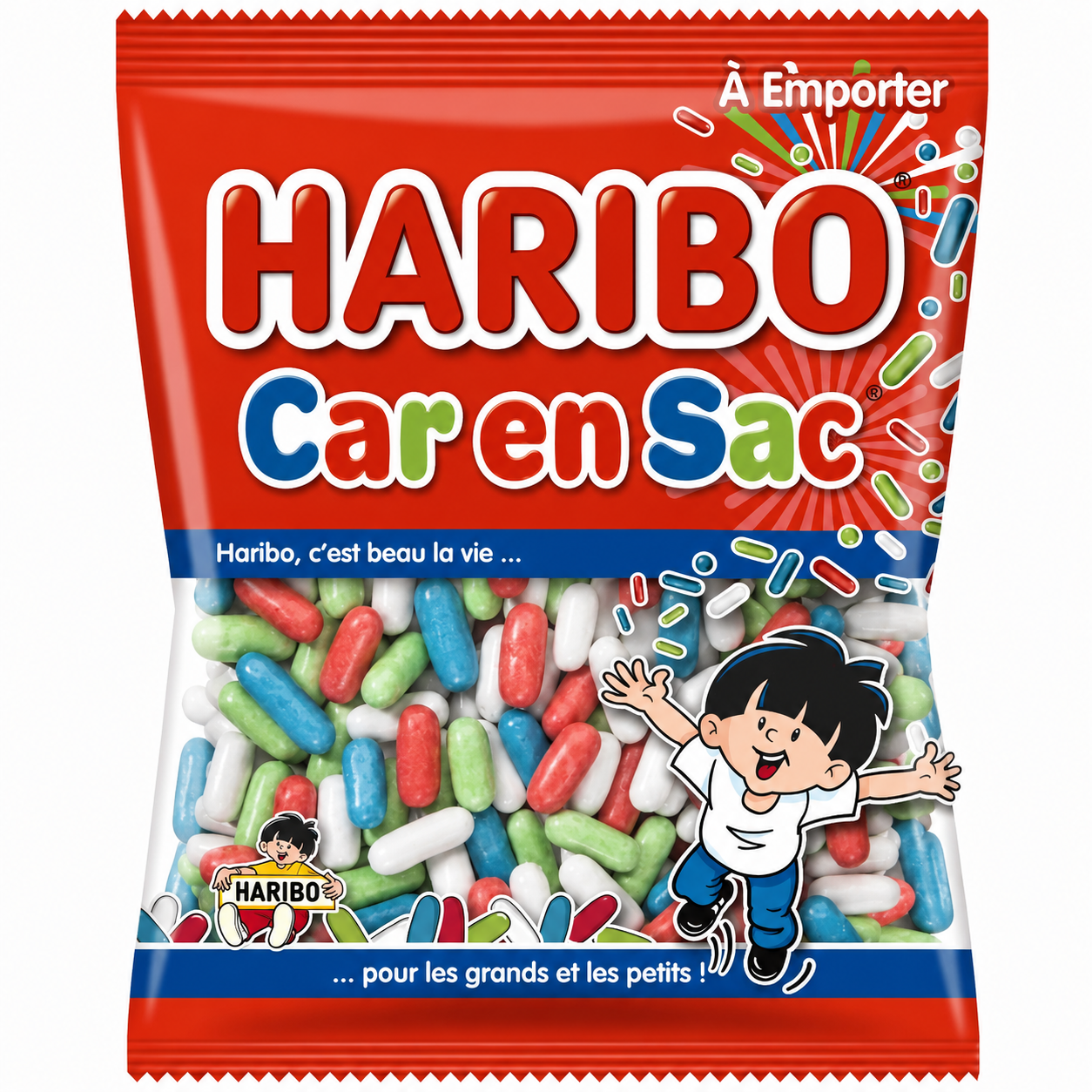 Carton de 30 sachets Carensac 120gr Haribo