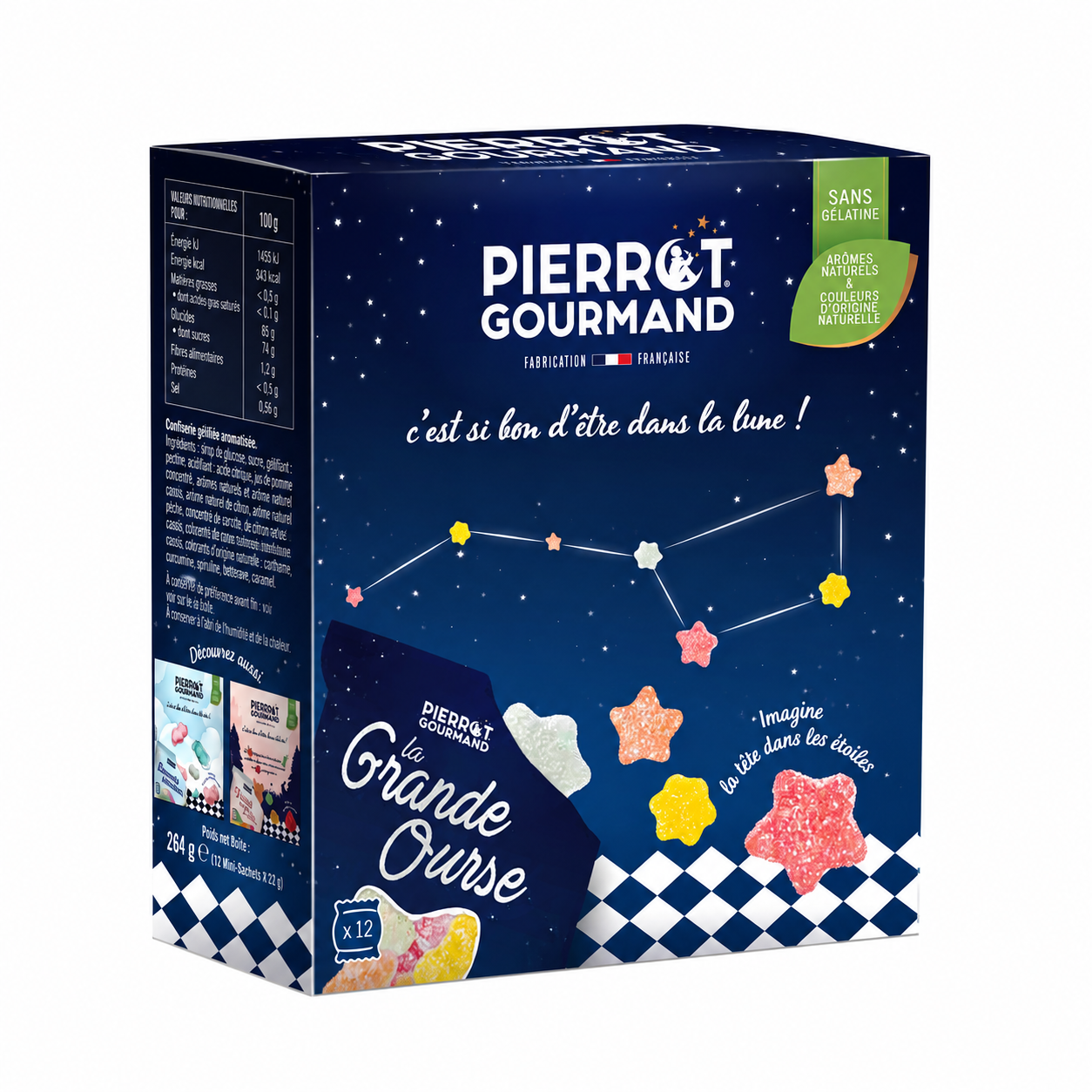 Boite de 12 Mini Sachets La Grande Ourse Pierrot Gourmand