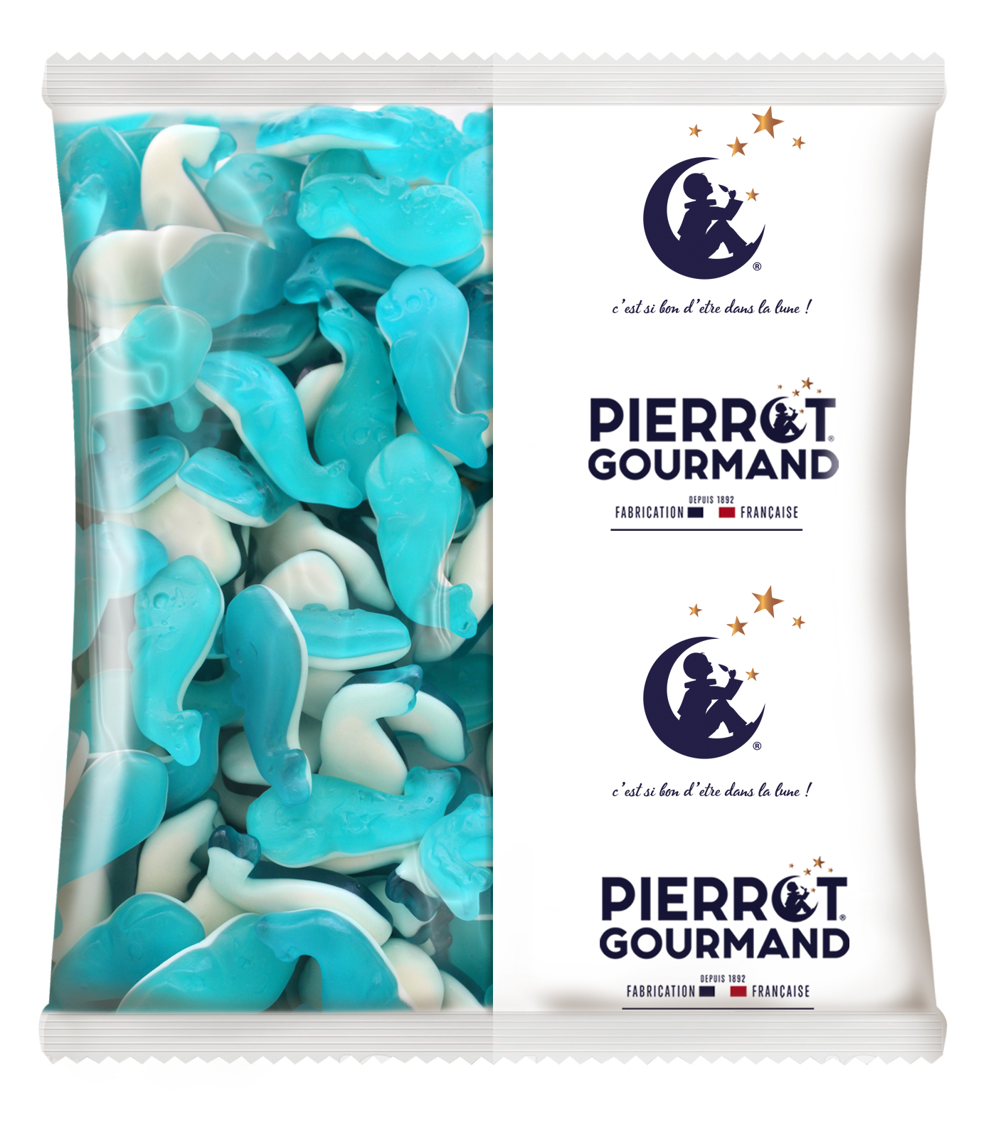 Sac 1Kg Baleine Bleue Pierrot Gourmand