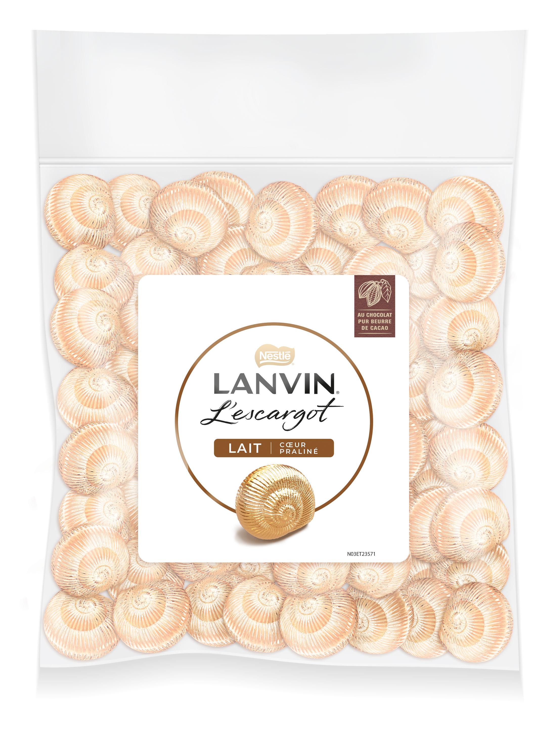 Nestlé - LANVIN Escargots Chocolat Blanc 360g