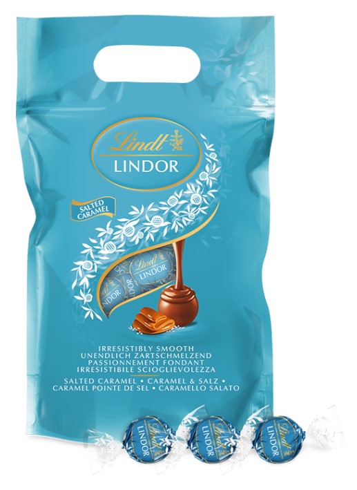 Sac 1Kg Lindor Caramel fleur de sel Lindt