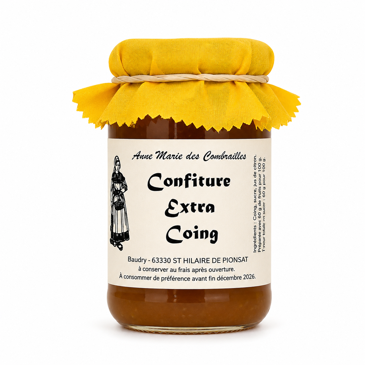 Confiture de Coing 370gr