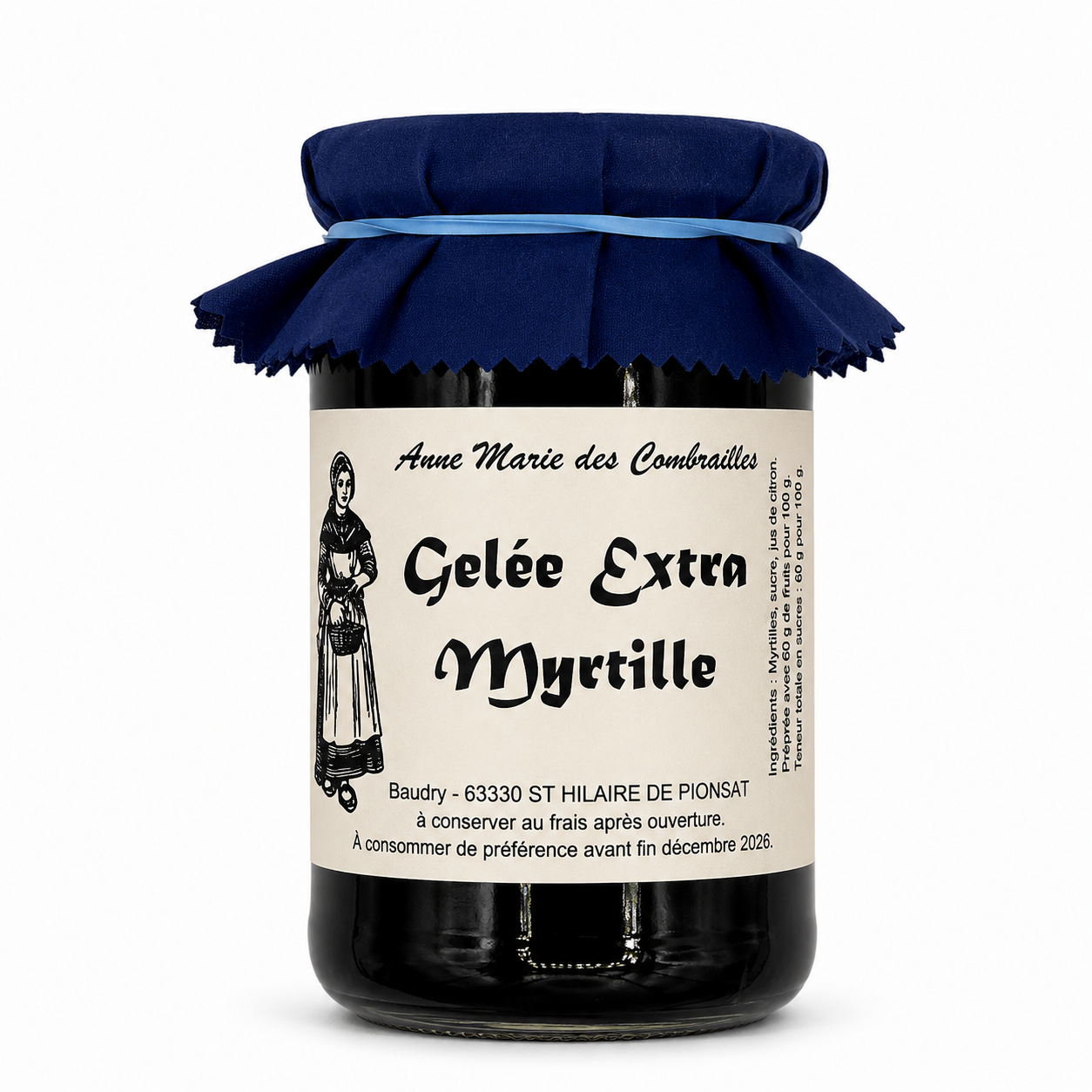 Gelée de Myrtille 370gr