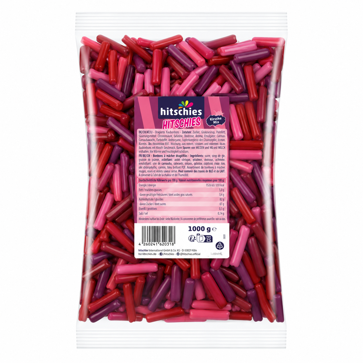 Sac 1Kg Hitschies Berry Mix Hitschler