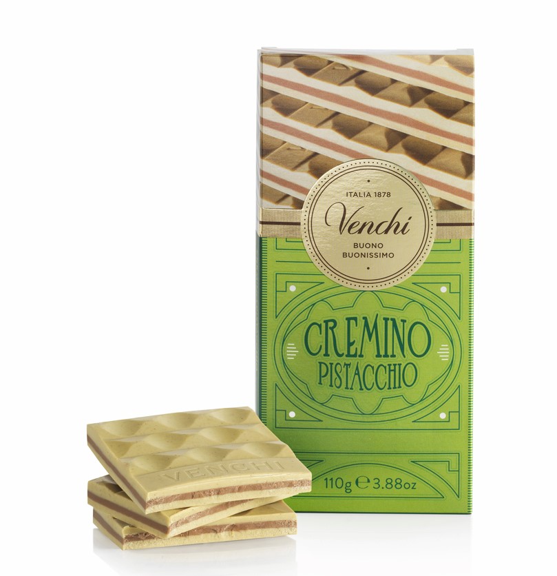 Tablette Pistachio Cremino 110gr Venchi