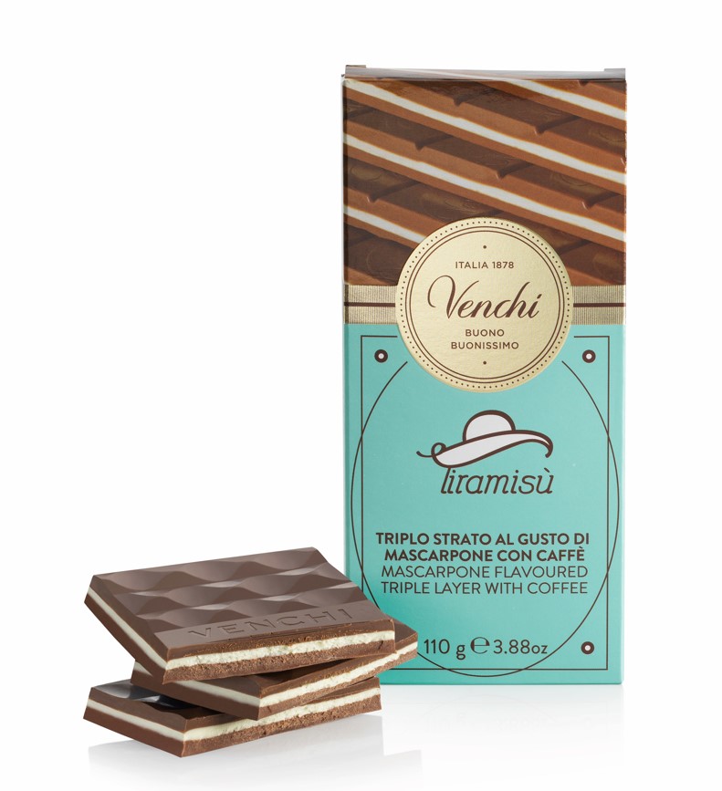 Tablette Tiramisu Bar 100gr Venchi
