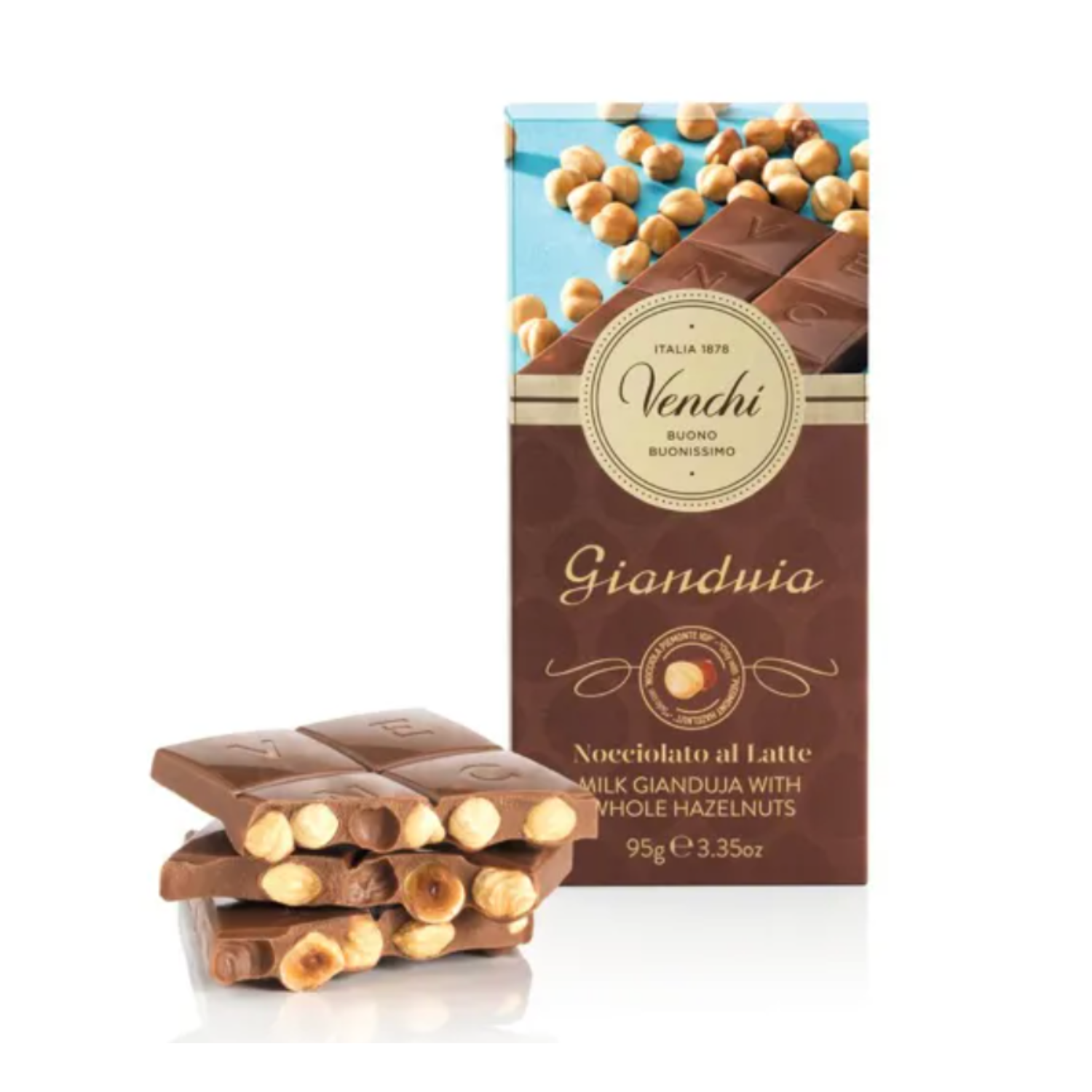 Tablette Noisette Gianduja lait 100gr Venchi