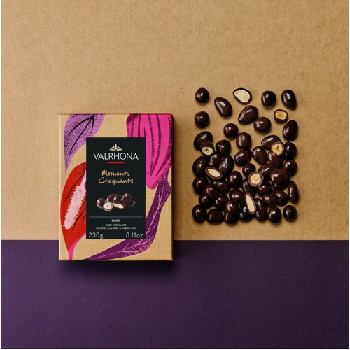 coffret amandes valrhona