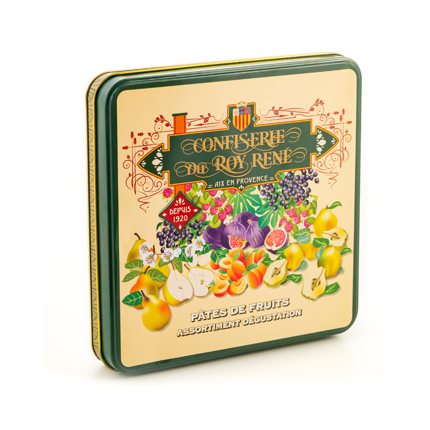 Coffret de pâtes de fruits 360g Le Roy René