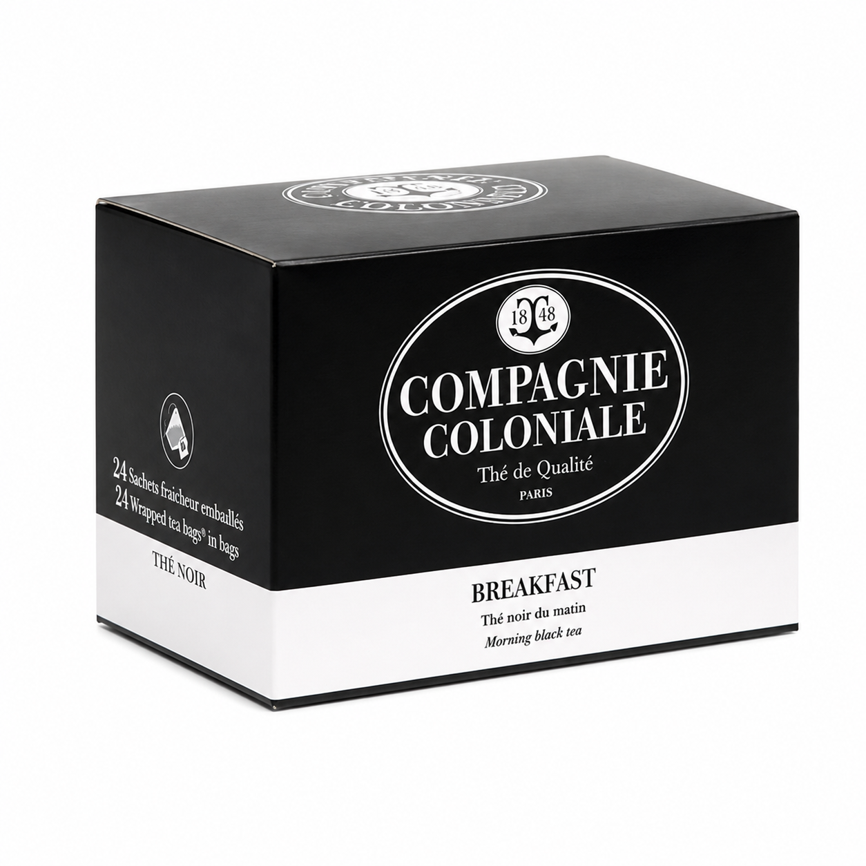 Compagnie & Co - Thé Breakfast - Boite de 24 sachets suremballés 50g