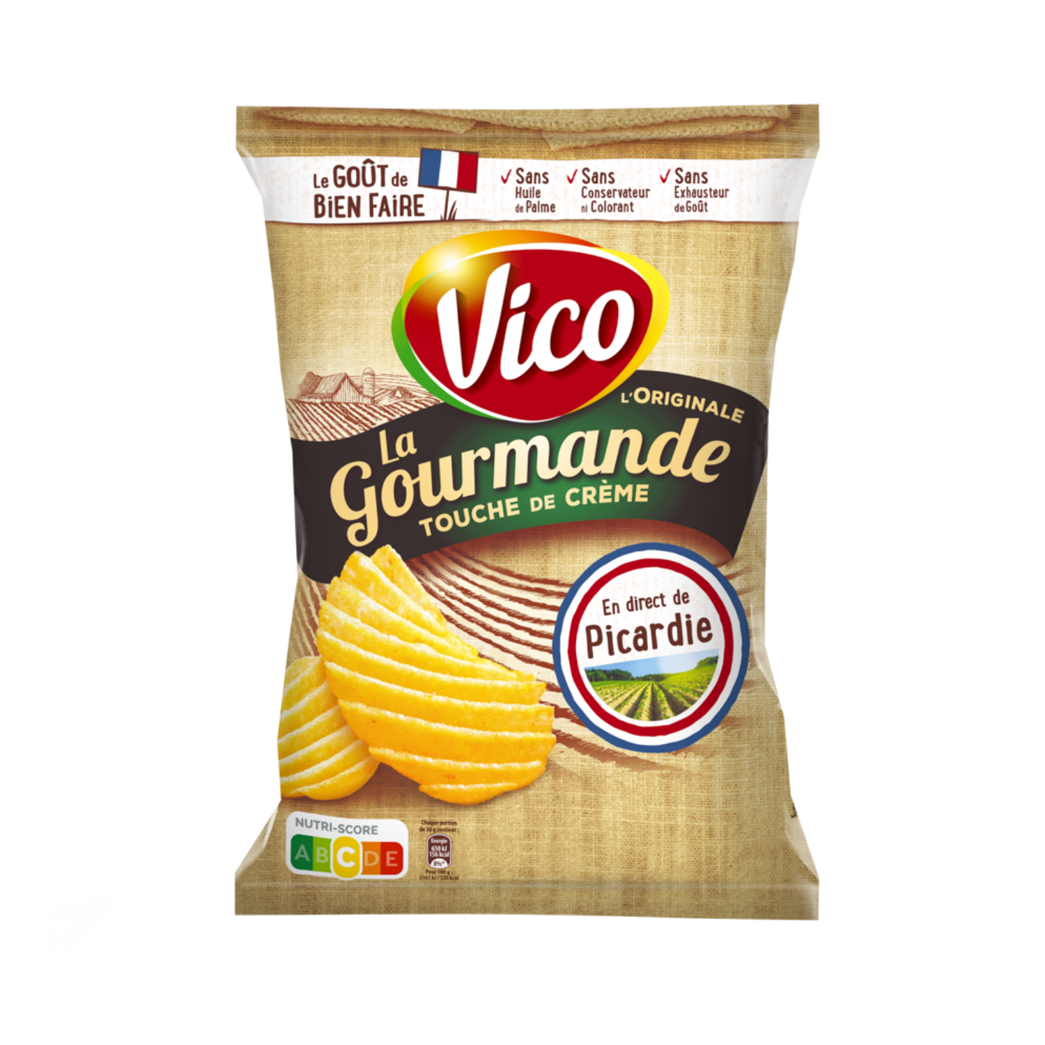 Chips La Gourmande 6x30g Vico