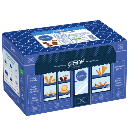 Gavottes – Coffret crêpes dentelle Chocolat Lait 800gr