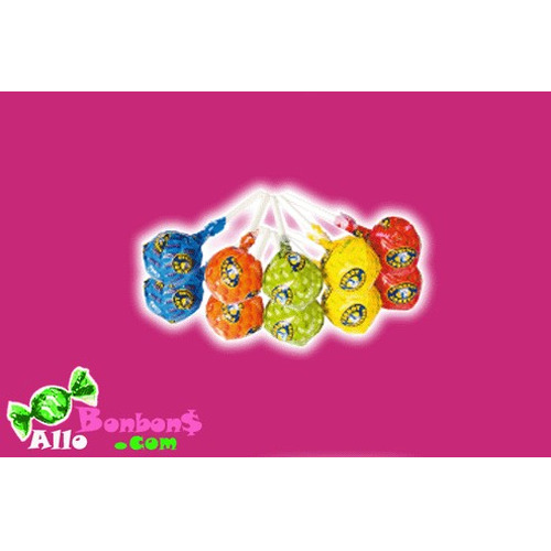 25 Sucettes Pierrot Gourmand Assorties