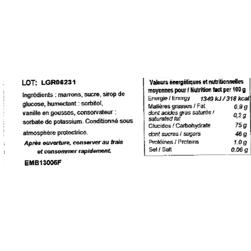 etiquette plateau 48MG Naples