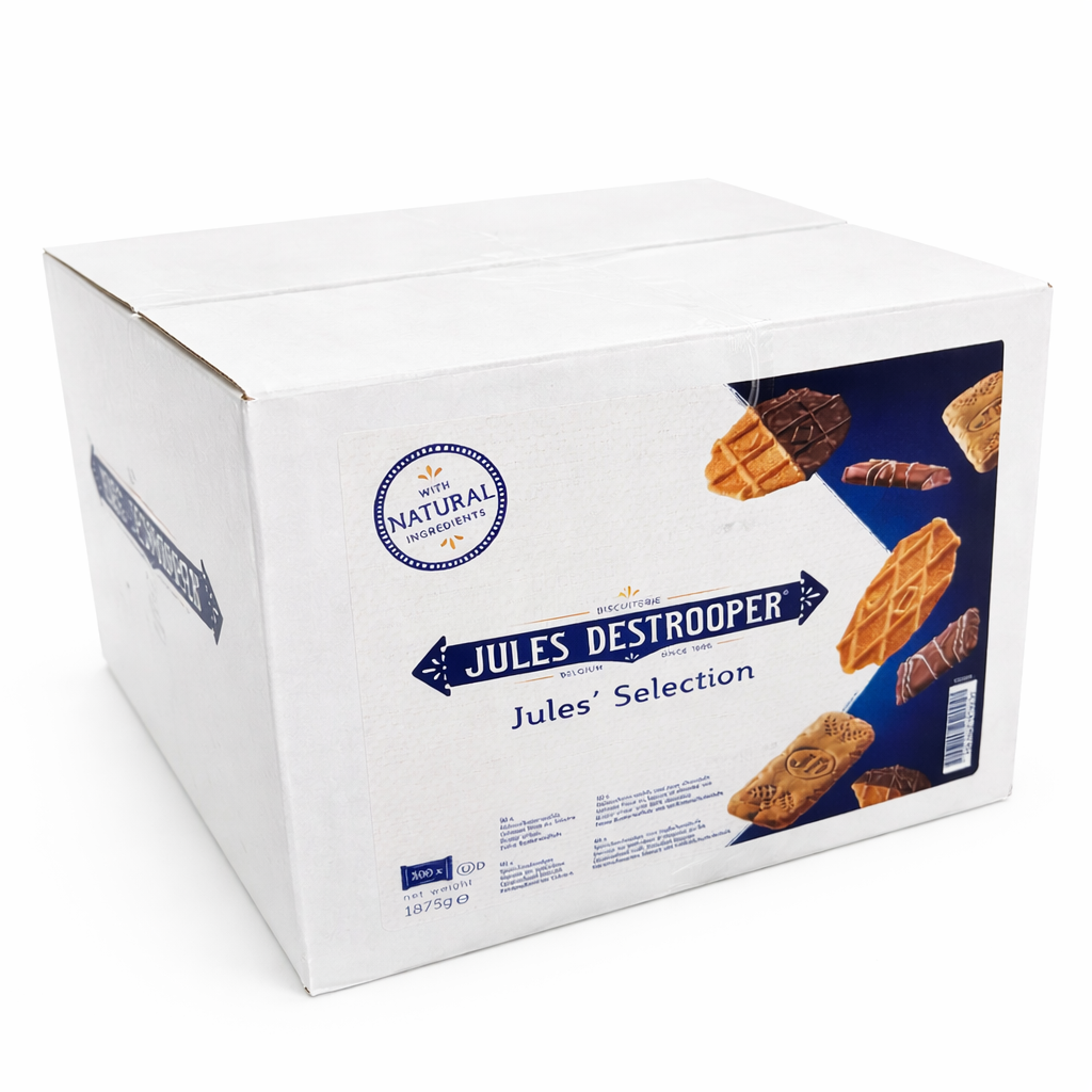 Assortiment de 300 biscuits Jules Destrooper – Sélection variée premium 1875g