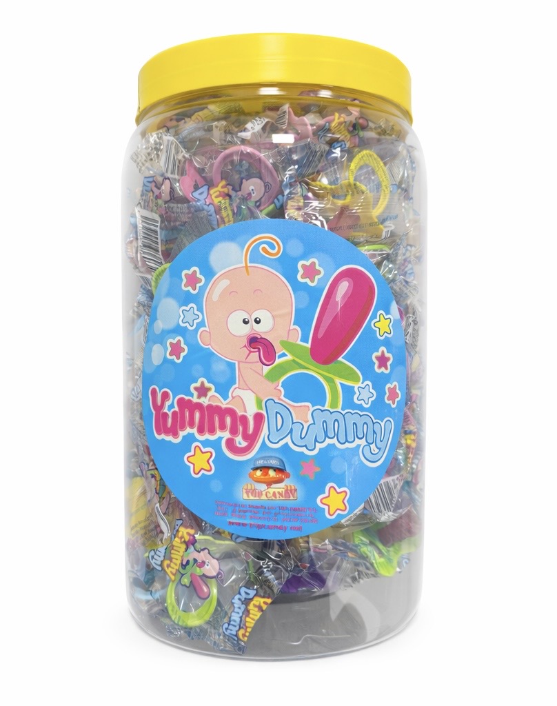 Tétines Sucrées Enveloppées – Tubo de 70 pièces – Zip & Zap