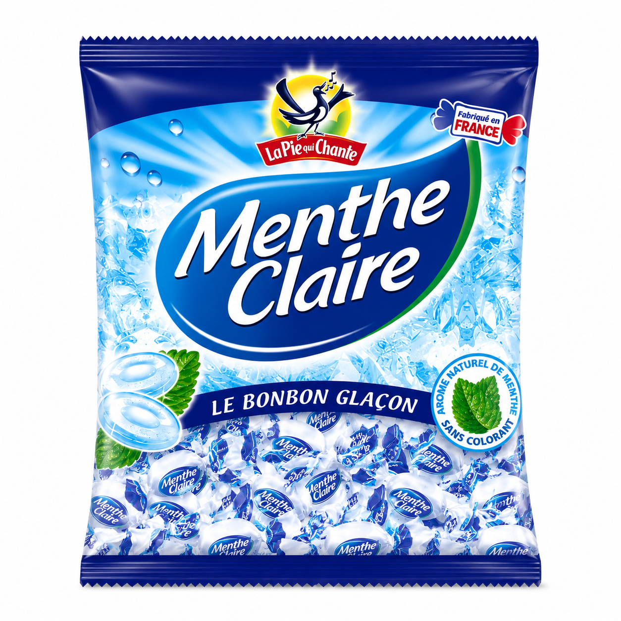 Sachet Menthe Claire 125g - La pie qui chante