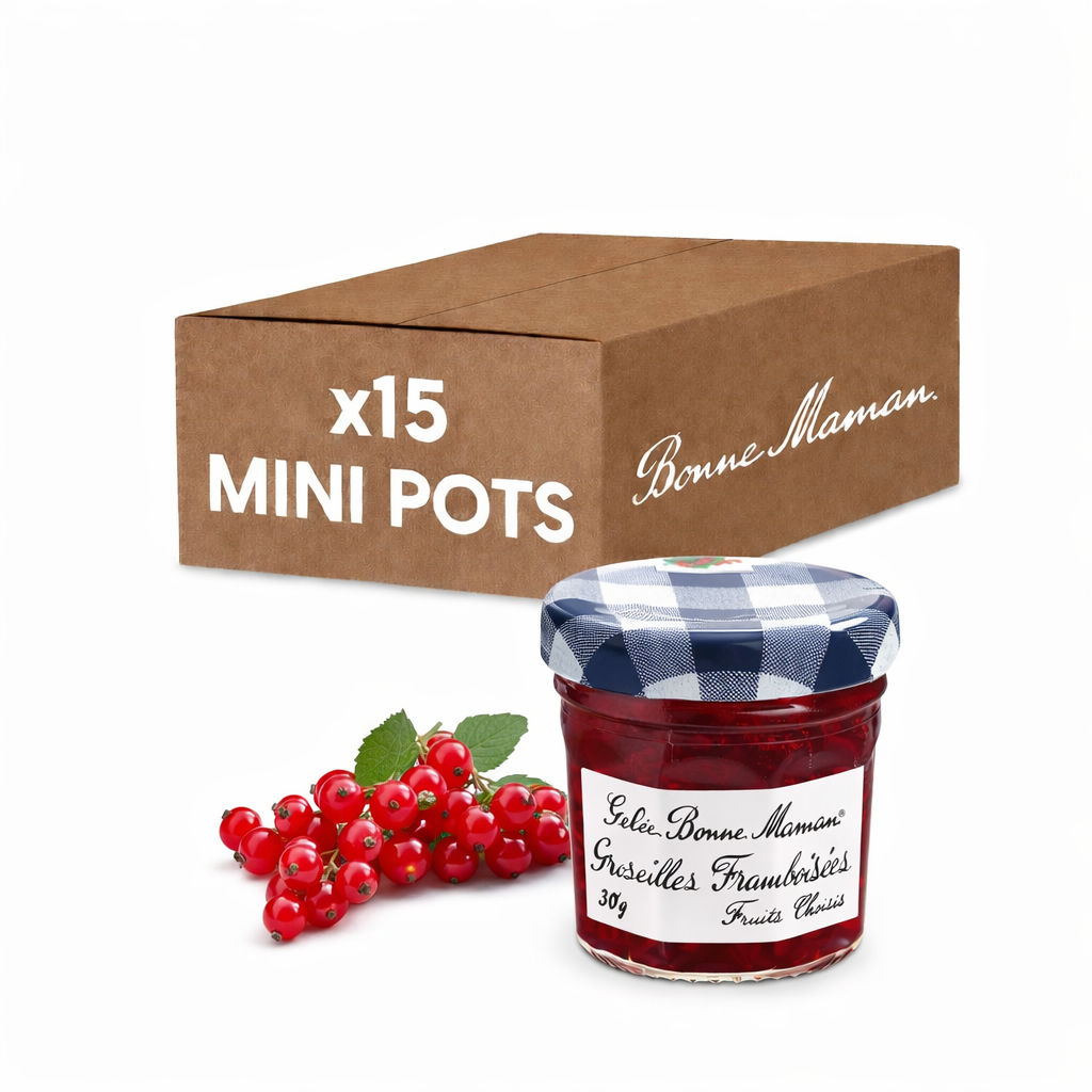 Confiture bonne maman 30gr framboise groseille