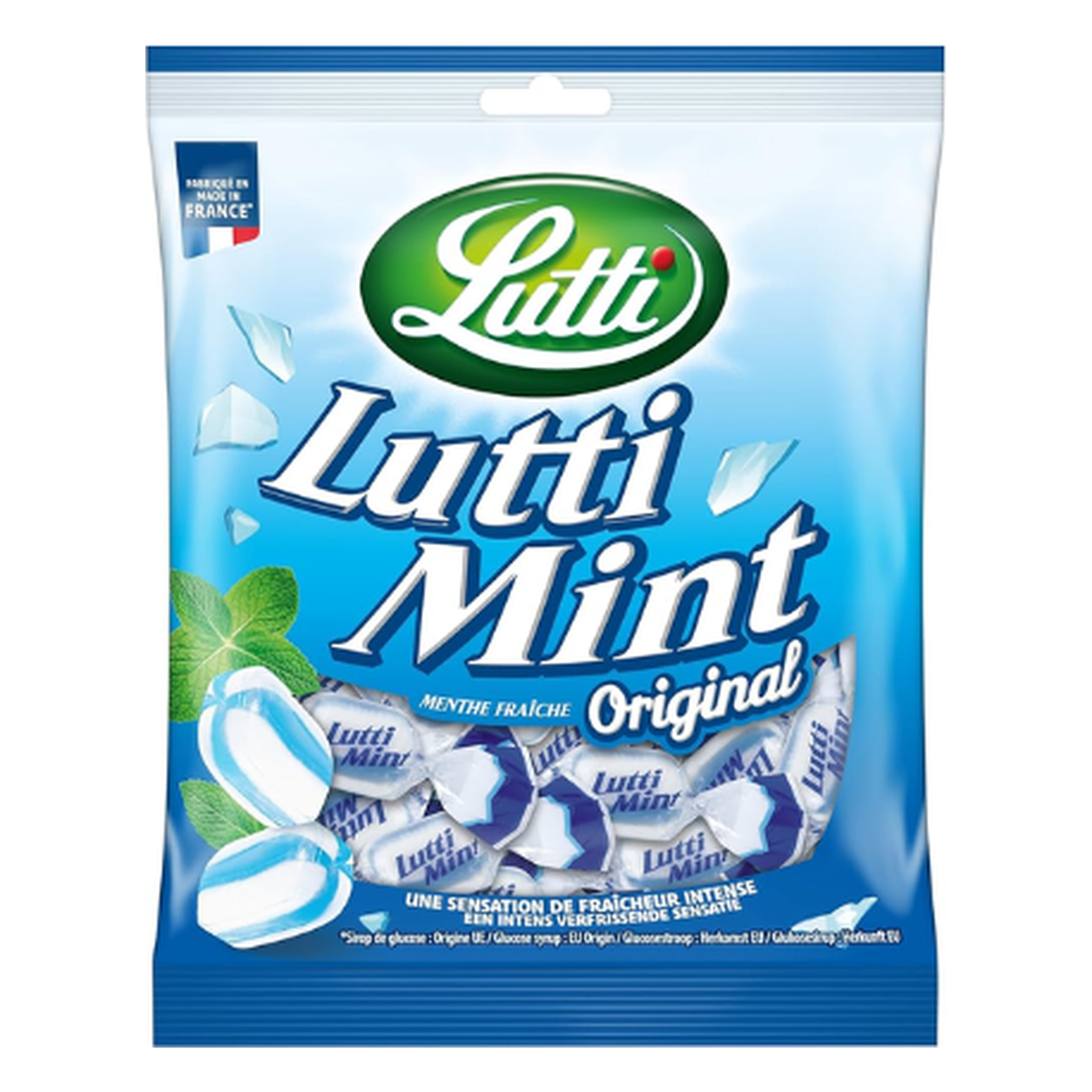 Sachet 100g Mint Menthe Fraîche Original - LUTTI