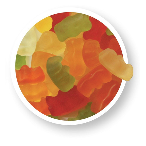 4 sachets de 120 gr Gold bears HARIBO